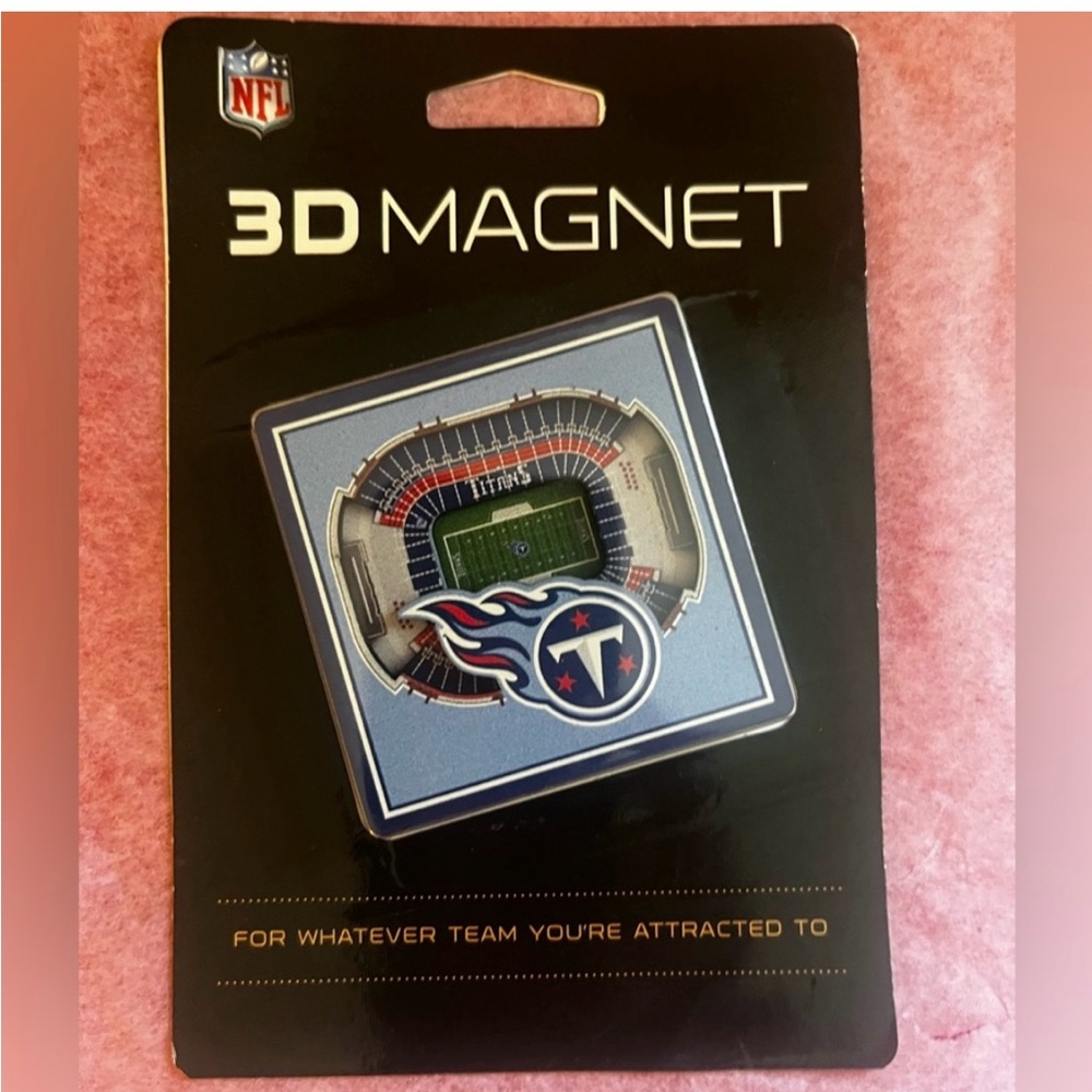 NFL Tennessee Titans 3D Magnet